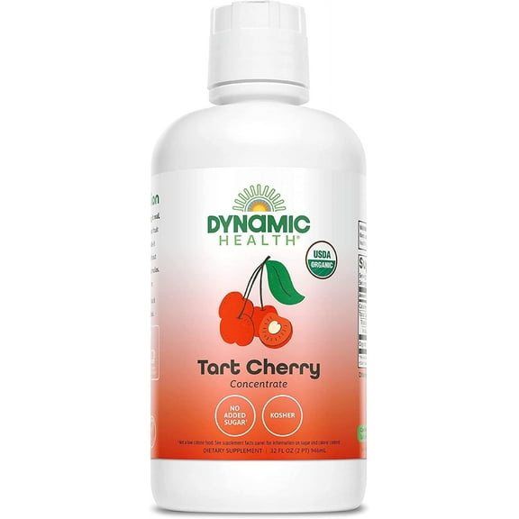 Dynamic Health Organic Tart Cherry Juice Concentrate Unsweetened 32 fl oz