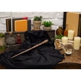 thumbnail image 2 of Natural Brown Woodgrain Owl 13.75 inch Resin Collectible Cosplay Magic Wand, 2 of 6