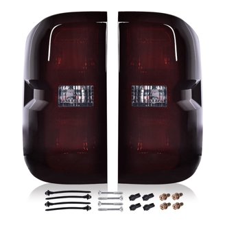 1 Pair LED Tail Lights Fit for Chevy Silverado 1500 2019-2026