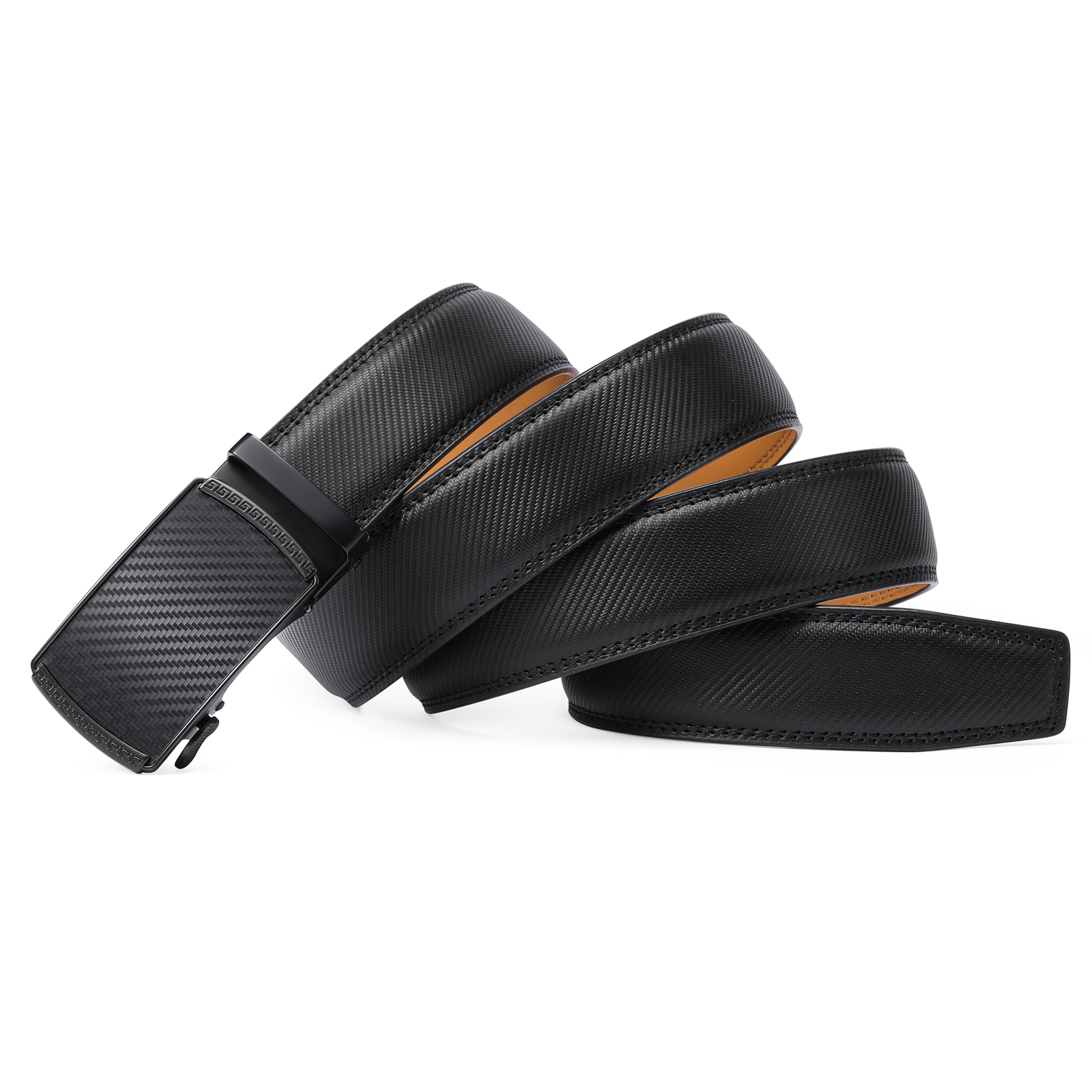 Sendefn Leather Belt for Men with Ratchet Buckle photo 5