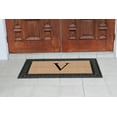 thumbnail image 5 of A1HC 30"x48" Natural Coir & Rubber Paisley Monogrammed Door Mat, Heavy-Duty, Low-Profile, Anti-Shed Outdoor Entrance Mat, 5 of 6