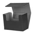 thumbnail image 4 of Caja organizadora de barajas de cartas coleccionables, juego de cartas de protección, premium negro interior, 4 of 8