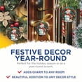 thumbnail image 5 of Snowman with Scarf Christmas Ornament - Festive Holiday Decor - 2.8" Round - Gold String Included - UV Printed Design - Choose from Over 140 Designs - BMCO0403, 5 of 6