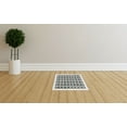 thumbnail image 6 of Cast Aluminum Floor Register with No Holes | 12" X 12" VR-100 | White, 6 of 11