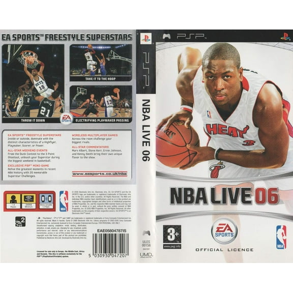 NBA Live 06 - Sony PSP