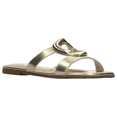 thumbnail image 2 of Sandalia Beira Rio Mujer Dorado De Piso Slide Casual dorado 26, 2 of 10