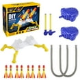 thumbnail image 3 of Zacro Rocket Launcher for Kids, Rocket Toys  with 8 Foam Rockets, Shoots Up to 100 Feet,  Rocket  Outdoor Toy Gift for Boys and Girls, 3 of 9