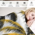 thumbnail image 3 of Creowell Palm Trees Beach Ocean Ideal Comfy Throw Blanket Lightweight Blanket for All Seasons Flannel Material Blanket 60x80in, 3 of 6
