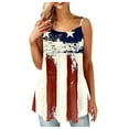 thumbnail image 1 of Birdeem Mode Femme Débardeur Imprimé Sans Manches Blouse Col Rond Bretelles Hauts, 1 of 1
