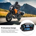 thumbnail image 3 of Motorcycle Digital Speedometer, Motorcycle Digital Dash Panel DC8 to 12V Speedometer Odometer Tachometer RPM Gauge Replacement for  1 2 4 Cylinders, 3 of 7