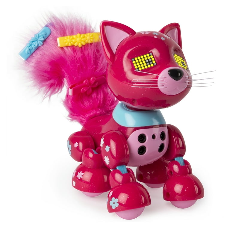 Free Shipping! Zoomer Meowzies Blossom Interactive Kitten with