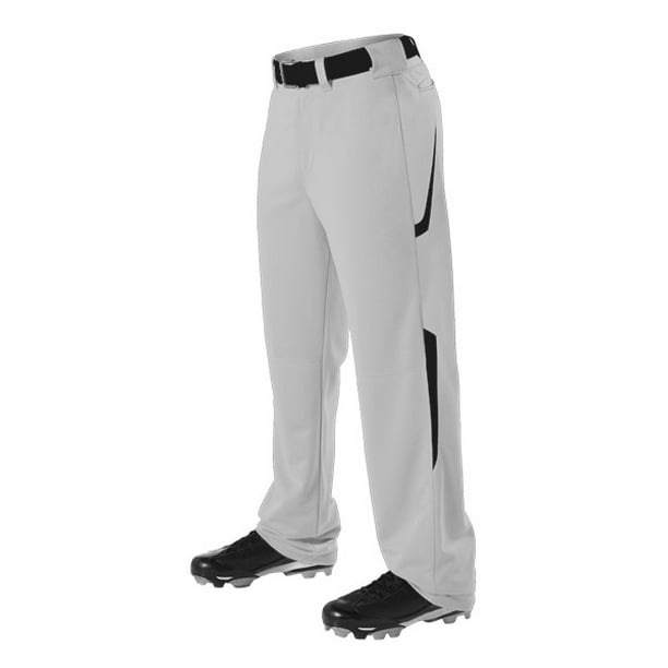 Alleson Athletic Youth Two Color Baseball Pants Color White/ Navy