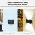 thumbnail image 3 of Solar Wall Lamp Outdoor Waterproof Up And Down Luminous Lighting, 3 of 5