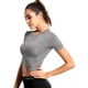 thumbnail image 4 of Crop Top Playera Blusa Deportiva Casual Playa Cru 122181 Am7, 4 of 8