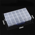 thumbnail image 2 of Yeacher Adjustable Dividers 20 Compartment Slot Plastic Storage Box Organizer Jewelry Tools Electronic Components Container, 2 of 8