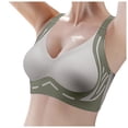 thumbnail image 1 of Bra Women’s Comfortable And Transparent Shoulder Strap Cordless Backless Spongeless With Convertible Straps For Everyday Wear, 1 of 7