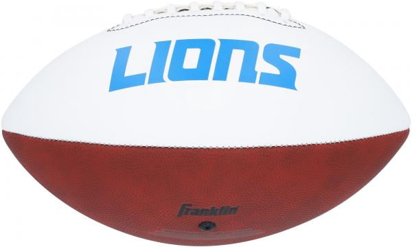 Jared Goff & Jahmyr Gibbs Detroit Lions Dual-Signed Franklin White Panel Football - Fanatics Authentic Certified
