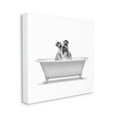 thumbnail image 3 of Stupell Industries English Bulldog Dog Bath Tub Graphic Art Gallery Wrapped Canvas Print Wall Art, Design by Annalisa Latella, 3 of 7