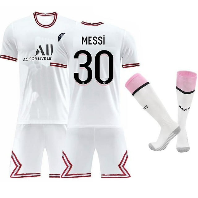 New Men's Soccer Sports Shirt Uniform Jersey Costume Short Sleeves Set