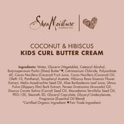 SheaMoisture Kids Butter Curly Hair Cream Coconut & Hibiscus, 6 oz