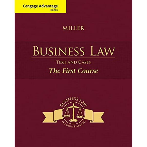 Pre-Owned Cengage Advantage Books: Business Law: Text and Cases - The First Course (Paperback) 1285770188 9781285770185
