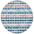 thumbnail image 4 of SAFAVIEH Madison Hayden Geometric Area Rug, Navy/Ivory, 8' x 10', 4 of 9