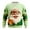 03-Light Green, variant on St. Patrick's Day Plus Size Sweatshirts for Men Crew Neck Retro Shamrock Graphic Long Sleeve Tops Warm Fashion T Shirts 09-Green XXXL