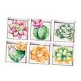 thumbnail image 4 of Calcomanías para bañera Colco Apliques Antideslizantes Impermeables 6 Uds. 13x13cm, 4 of 8