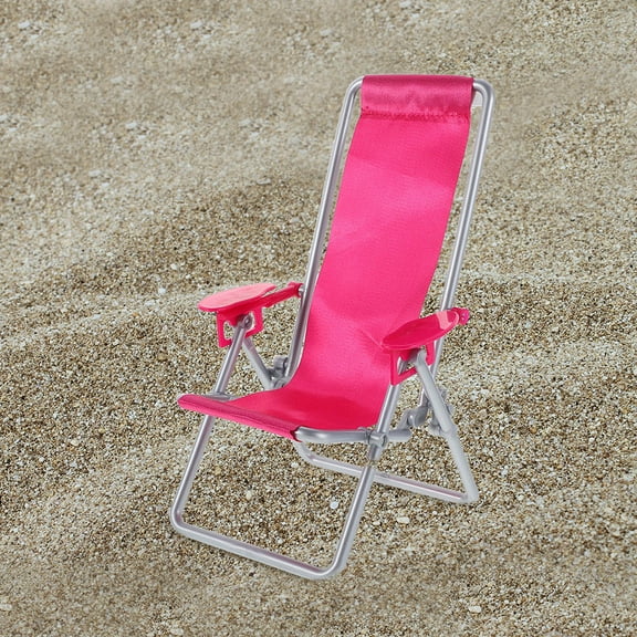 GAXIRE Rosy Folding Beach Chairs, Lightweight Portable Outdoor Chairs for Camping, Picnic, and Beach Use, Set of 2