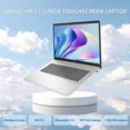 thumbnail image 5 of HP Flagship 17 Touchscreen Laptop, 16GB RAM, 1TB SSD, AMD Ryzen 5 7430U, 17.3" Anti-glare HD+ Business Laptop, Windows 11 Pro OS with Copilot AI, Wi-Fi 6, Fast Charge, Numeric Keypad, 5 of 8
