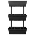 thumbnail image 2 of vidaXL Jardinière de Jardin 6 Pcs 100 cm Anthracite, 2 of 5