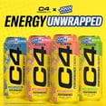 thumbnail image 3 of C4 Performance Energy Drink, Jolly Rancher Variety Pack Flavor, 16oz cans (12pk), 3 of 12