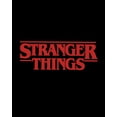 thumbnail image 2 of Netflix Stranger Things Men's Logo Long Sleeve Graphic Hoodie Sweatshirt with Pocket, 2 of 5