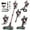 Pink, variant on Cordless Vacuum Cleaner, 10 in 1 Stick Vacuum with Powerful Suction, Hose, Green LED Light, Anti-Tangle Brush, Lightweight Rechargeable Vacuum Cleaner for Home, Hardwood Floors, Carpets,Pink