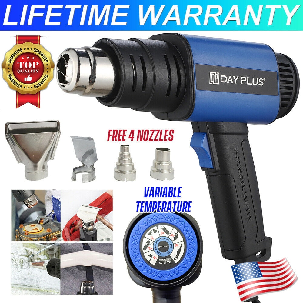 Bowoshen Heat Gun 2000W Professional Electric Hot Air Gun for Crafts