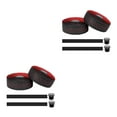 thumbnail image 1 of ZheElen 2 Pièces Poignée de Vélo Bar Tapes Anti-Dérapant Route Vélo Enveloppe Ceintures Absorption des Chocs Anti-vibration EVA Accessoires Rouge 2Set, 1 of 6