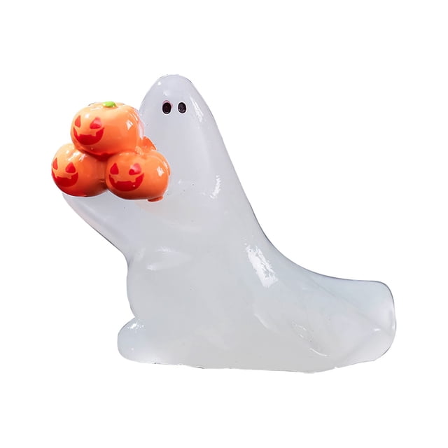Gkeoshab Desktop Ornament handi work Halloween Must Have·Adorable · Glow Glow In The Dark With Pumpkin Decor Home & Garden