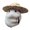 Gray Style1, variant on Fanoery Hamster Car Ornament Car Figurine Plush Decors for Vehicle Dashboard Accessory