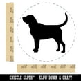 thumbnail image 2 of Bloodhound Dog Solid Self-Inking Rubber Stamp Ink Stamper - Black Ink - Large 1-1/2 Inch, 2 of 7