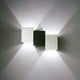 thumbnail image 2 of Aplique de pared impermeable, luz LED de 6 W hacia arriba y hacia abajo, construcción de aluminio resistente para luz de pared exterior con alta eficiencia luminosa (600-720 lúmenes, capacidad, 2 of 6