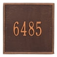 thumbnail image 1 of Personalized Square Plaque - Standard - Wall - 1 line-2110AC-Antique Copper, 1 of 1