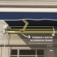 thumbnail image 6 of Outsunny 10' x 8' Blue Manually Retractable Patio Awning, UV Resistant, 6 of 10