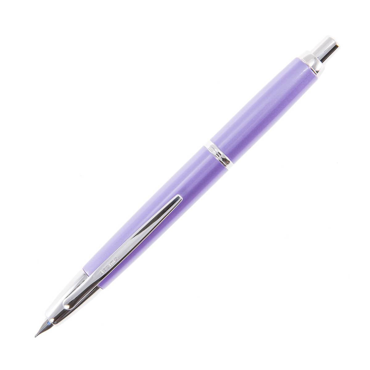 Pilot Vanishing Point Decimo Retractable Fountain Pen, Purple,  Fine (65340)