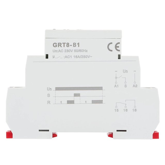 Riwesomey Accesorios del interruptor de control del temporizador de apagado de alta precisión del relé de tiempo de retardo Herramientas eléctricas AC230V Riwesomey TO008559-01