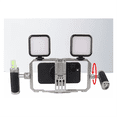 thumbnail image 3 of Handheld Stabilizer Video Stabilizer with Dual Handle Wireless Mic Clip Slot,1 * Frame 2 * Handles, 3 of 6