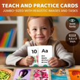 thumbnail image 3 of Quokka 260 Flash Cards with Realistic Images – Preschool Learning Set with 16 Topics & Activities, 3 of 6