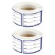 thumbnail image 1 of FELTECHELECTR 2 rollos de etiquetas adhesivas para almacenamiento de alimentos en el refrigerador y el congelador. Etiqueta adhesiva con fecha y contenido., 1 of 6