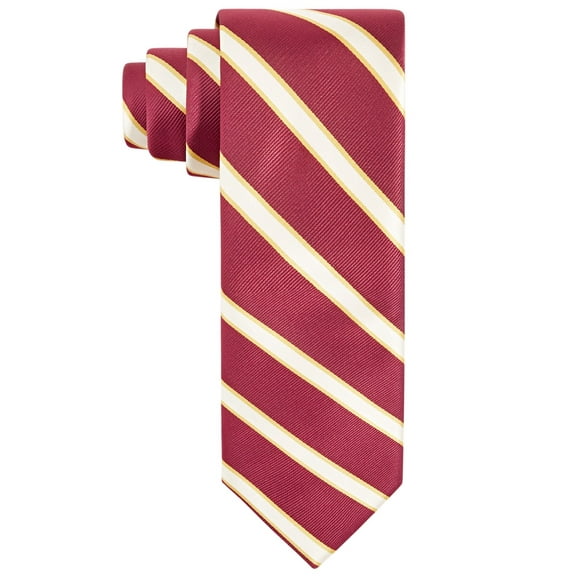 TAYION Mens Regular fit Tie Kappa Alpha Psi Stripe Necktie One Size Red