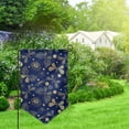 thumbnail image 2 of Wukai Vintage Golden Butterfly Print Garden Flag 12.5x18 Inch Double Sided Sun-resistant Rain-resistant, Wrinkle-resistant Colorfast(Only Flag), 2 of 7