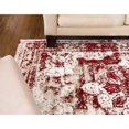 thumbnail image 5 of Unique Loom 3134083 9 x 12 ft. Salle Garnier Sofia Rectangular Rug, Burgundy, 5 of 5